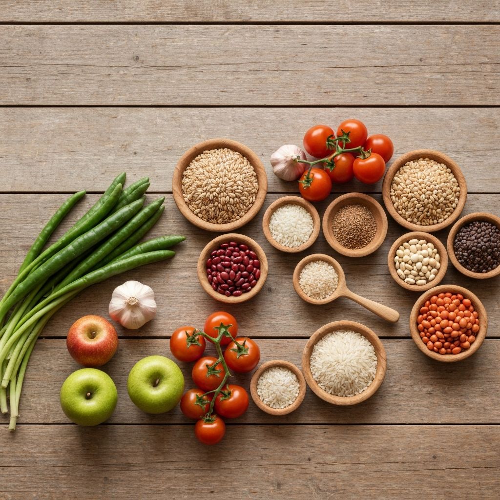 Natural carbohydrate sources in balanced composition