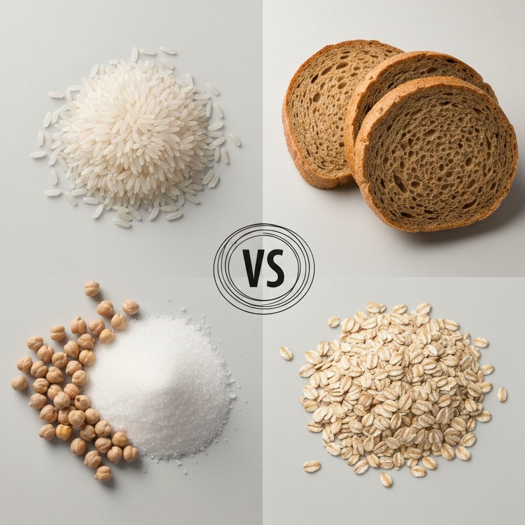 Comparison of simple and complex carbohydrates